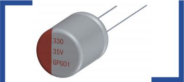 GP series conductive polymer hybrid electrolytic capacitors