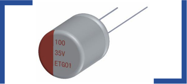 ET series conductive polymer hybrid electrolytic capacitors